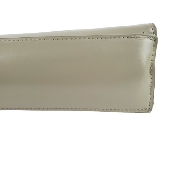 Halston Satchel, Sage Vegan Leather with Matching Interior - Picture 4 of 7